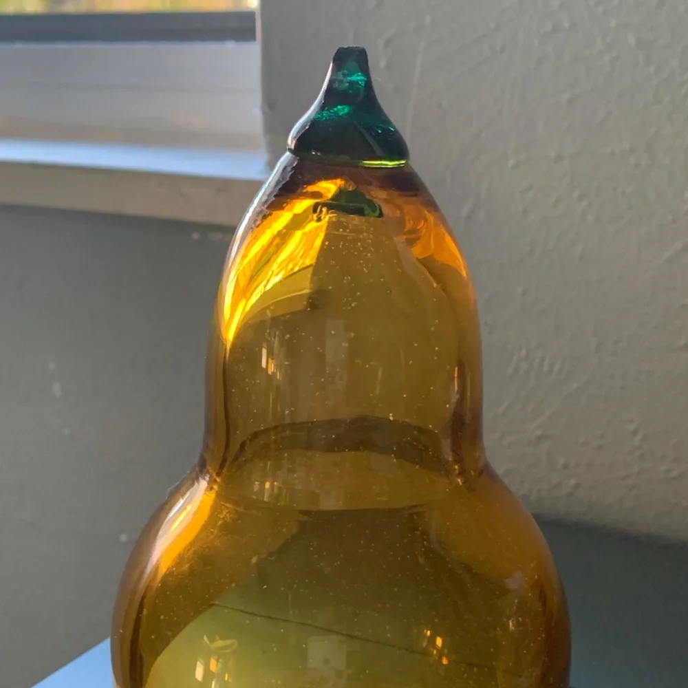 Blenko Glass Pear [no stem]